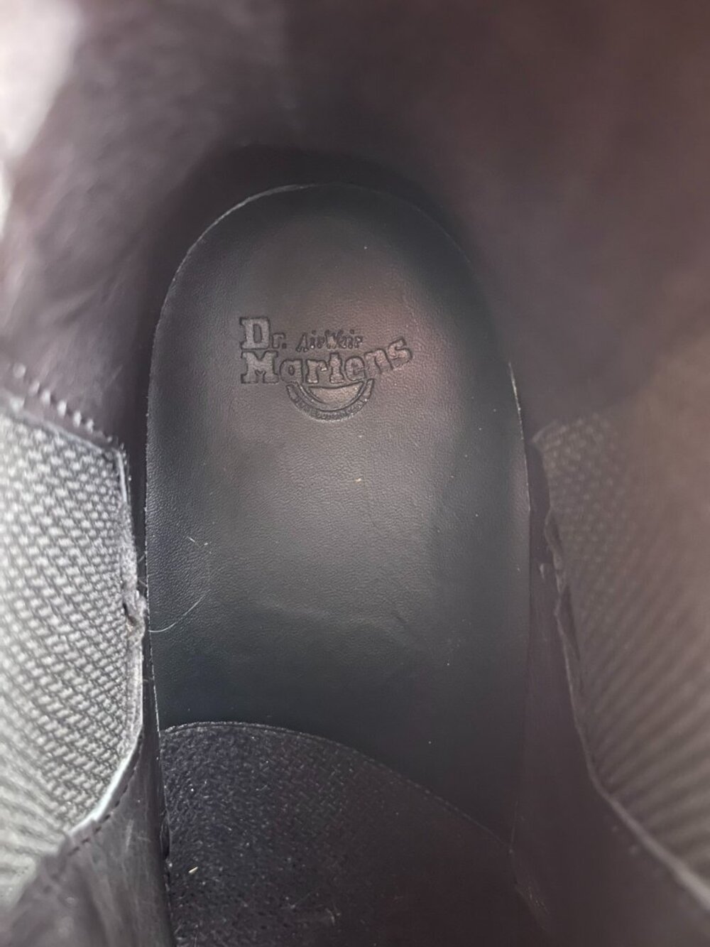 Dr. Martens Women's Cadence Black Leather Heeled Chelsea Boots - Picture 13 of 14